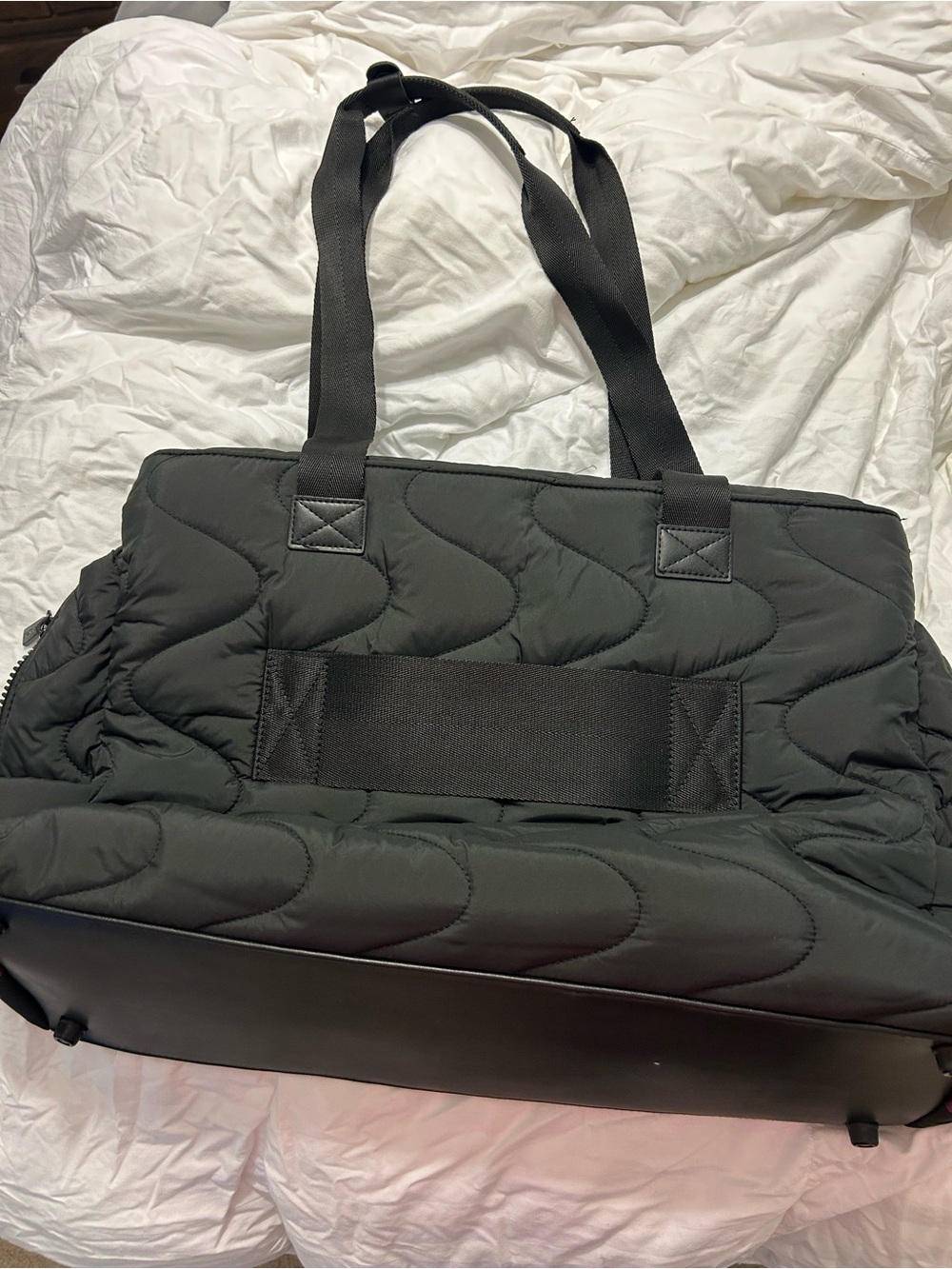 Quilted tote bag
